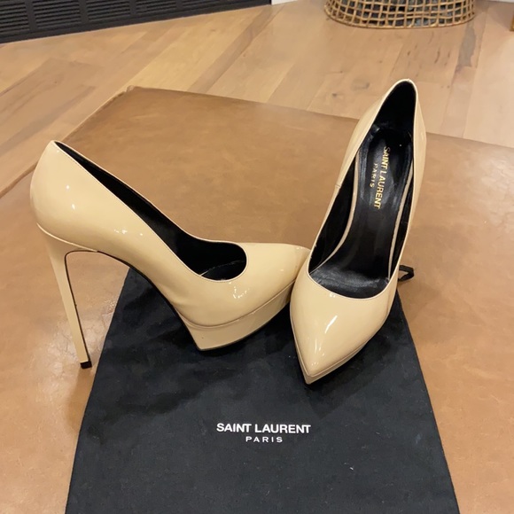 Saint Laurent Janis Platform Pump - Picture 3 of 16